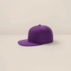 Purple knitted baseball cap is warm and fair, a versatile women's cap for autumn and winter Specification image